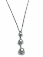 Halskette Bliss Dame in Weißgold Perla 0.02 Ct 2313700 - 2313700